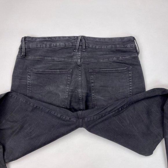 Good American Good Waist Crop Raw Edge Jeans Women 18 Stretch Cotton High Rise - Picture 10 of 14